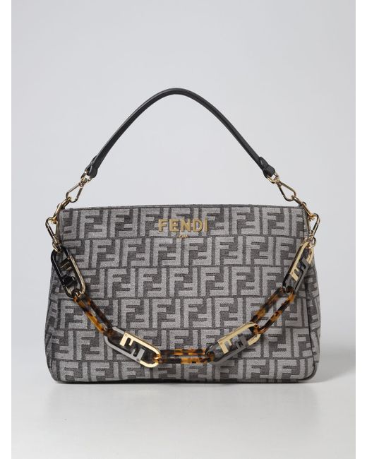 Fendi Shoulder Bag in Gray Lyst