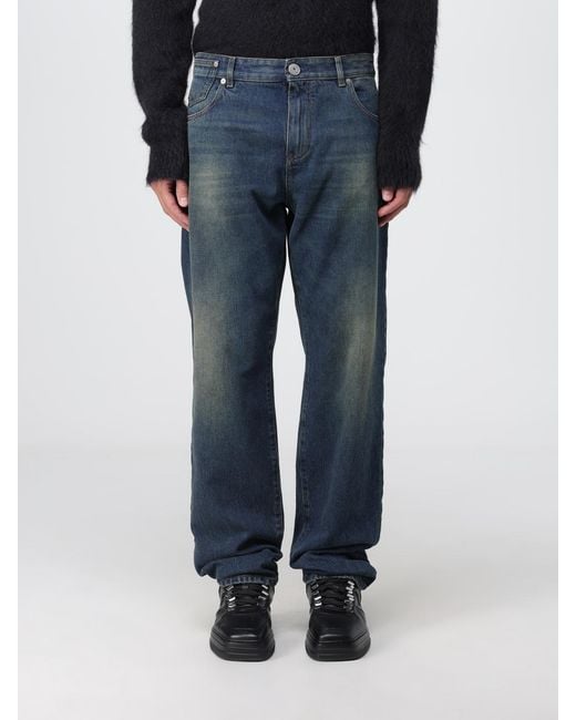 Balmain Blue Denim Jeans for men