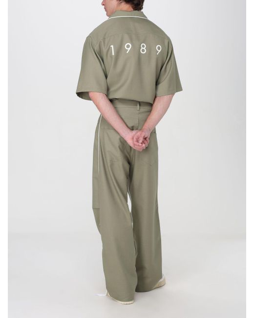 1989 STUDIO Green Shirt for men