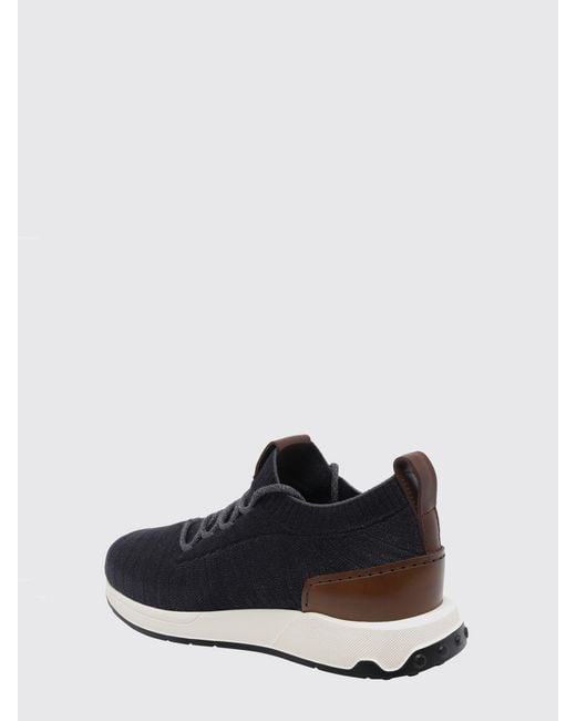 Tod's White Crochet Knit Sneakers for men
