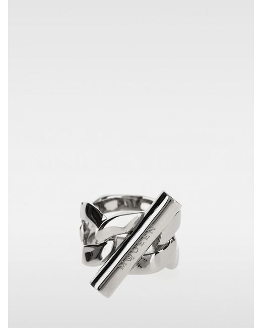 Bijoux Homme Alexander McQueen pour homme en coloris White