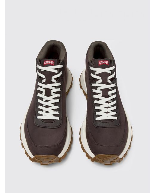 Camper White Drift Trail Nubuck Sneakers for men