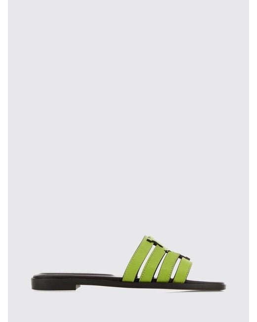 Tory Burch Green Heeled Sandal