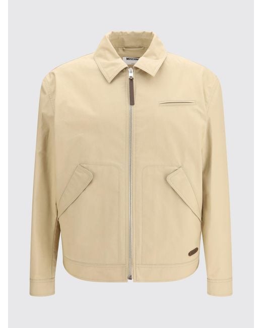 Moschino Couture Natural Cotton Overshirt for men