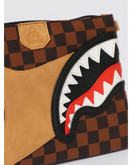 Sprayground Brown Bags for men