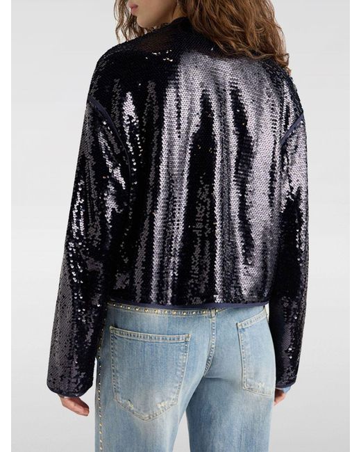 Momoní Black MomonÌ Polyester Jacket With Sequins