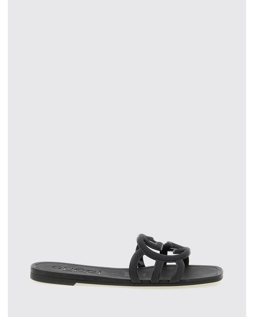 Gucci White Heeled Sandal for men