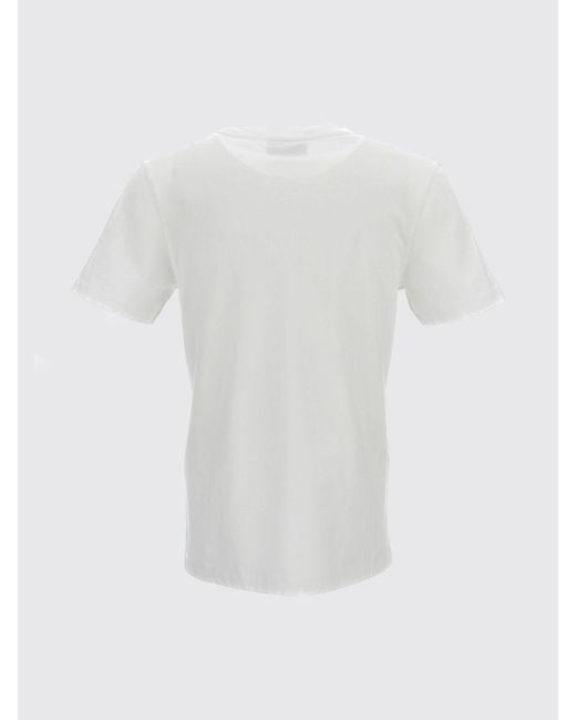 Maison Kitsuné White Maison KitsunÉ Cotton Logo T-Shirts