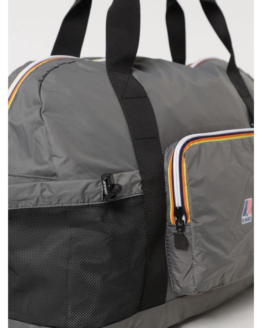 K-Way Black Travel Bag for men