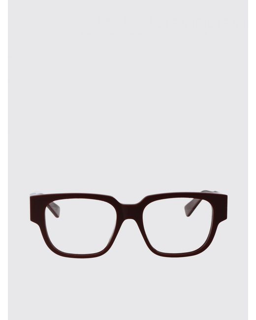 Bottega Veneta Red Acetate Optical Glasses
