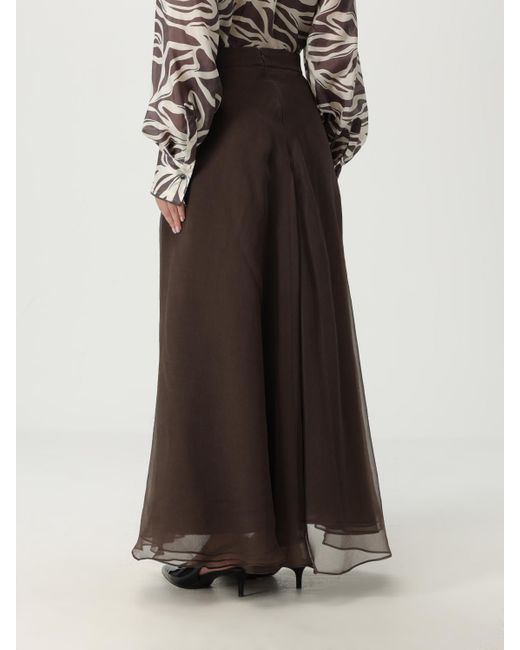 Brunello Cucinelli Brown Skirt