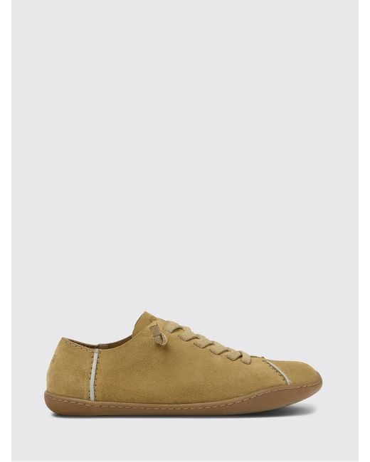 Camper Brown Twins Suede Sneakers