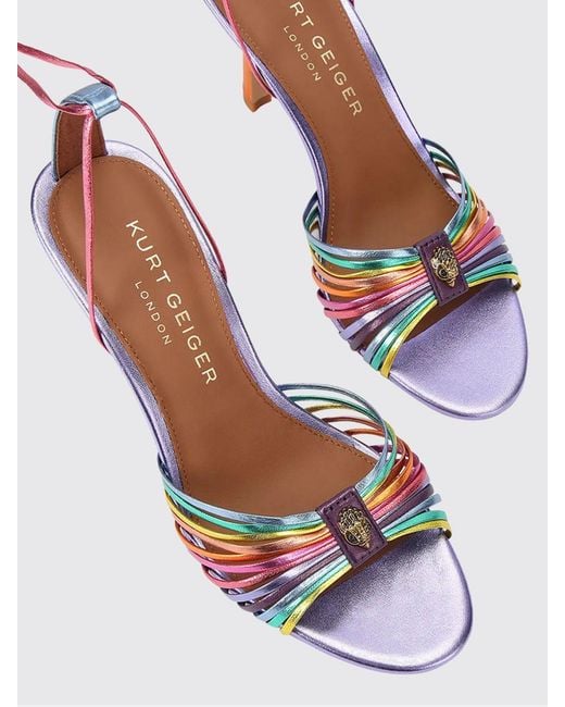 Kurt Geiger White Leather Sandals