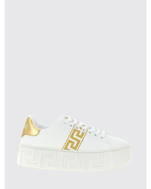 Baskets 'La Greca' Versace en coloris Metallic