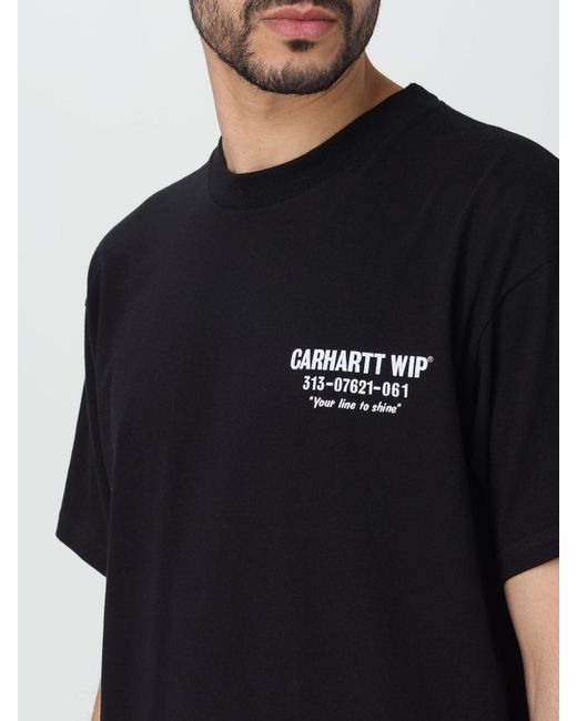 Camiseta Carhartt de hombre de color Black