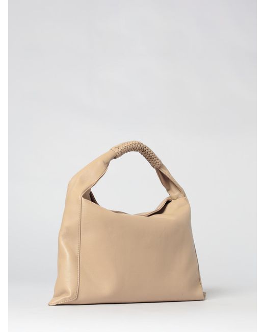 ERMANNO FIRENZE Natural Avery Faux Leather Bag