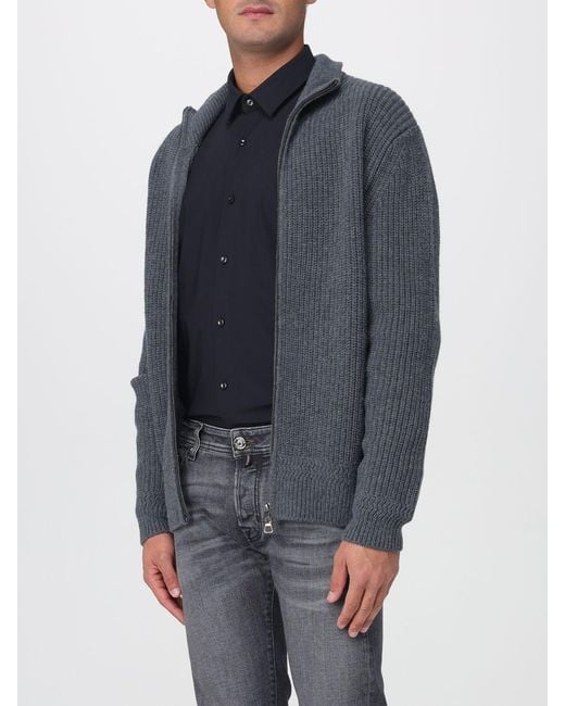 Boss Gray Sweater for men