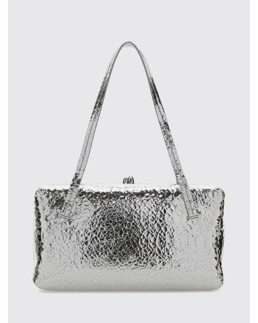 Jil Sander Gray Goji Pillow Bag By