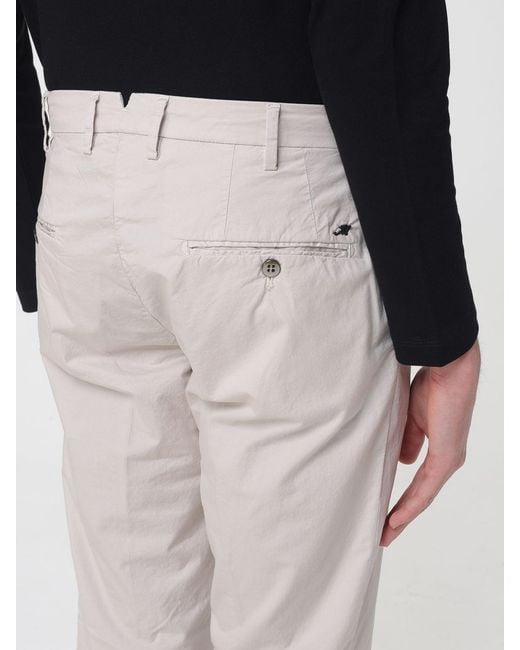 Mason's Multicolor Cotton Stretch Chino Trousers for men