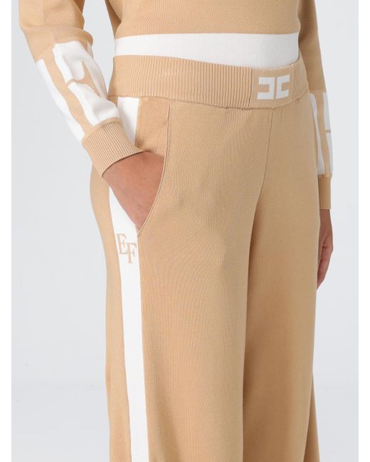 Elisabetta Franchi Natural Pants