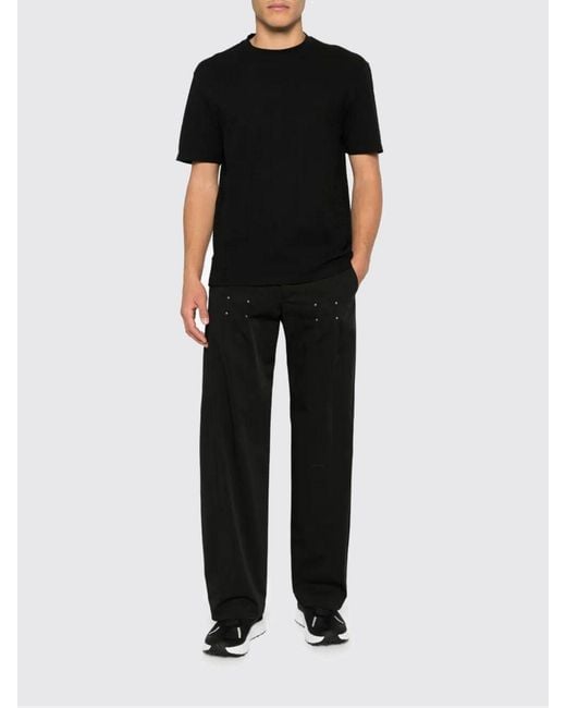Emporio Armani Black Basic Cotton T-Shirt for men