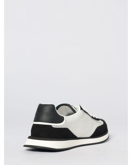 Dolce & Gabbana White Dolce &Amp Gabbana Dg Cushion Suede And Mesh Sneakers for men