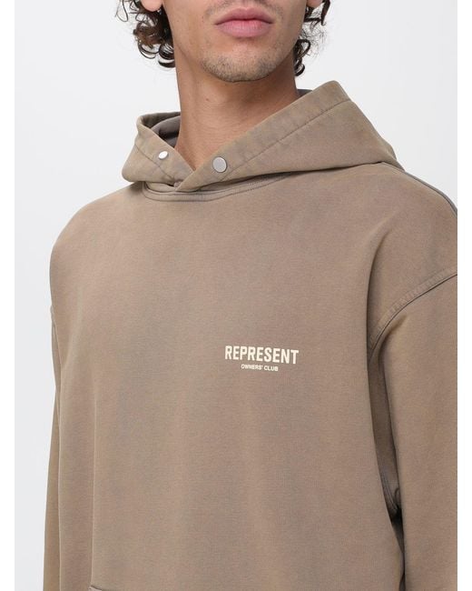 Represent Natural Cotton Hoodie for men