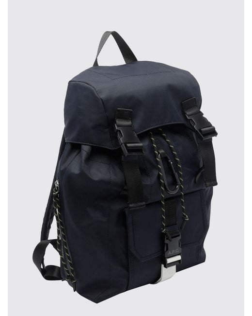 A.P.C. Black Backpack for men