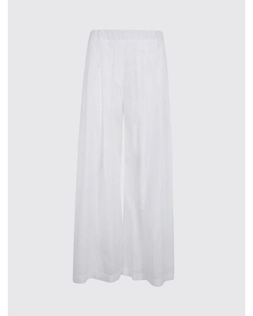 Semicouture White Pants