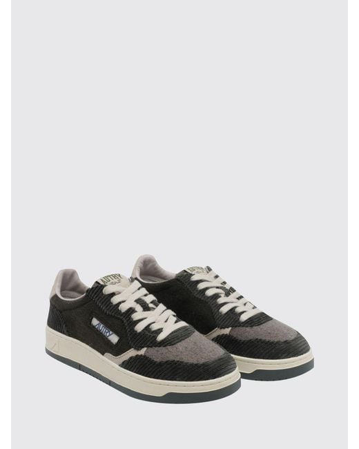 Autry Black Medalist Low Trainers for men