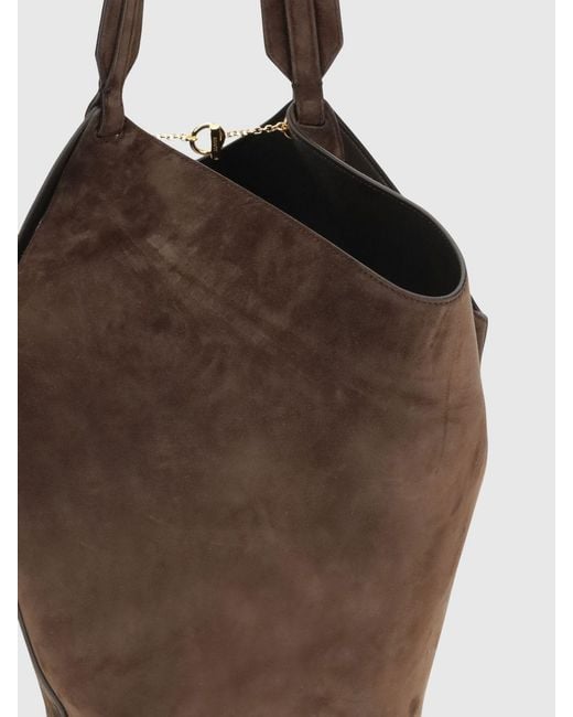 Borsa Lotus di Khaite in Brown
