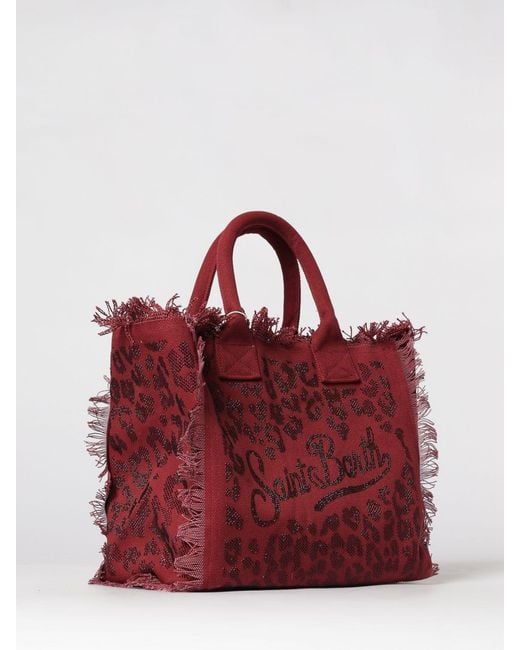 Borsa Vanity di Mc2 Saint Barth in Red