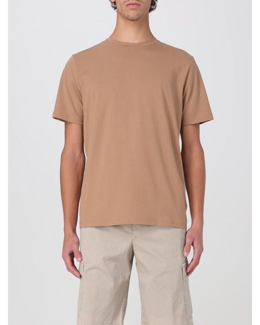 T-Shirt Basic di Peuterey in Natural da Uomo