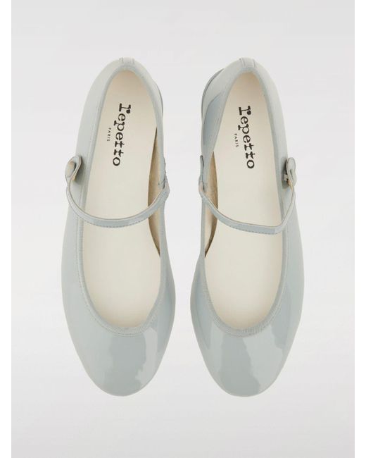 Zapatos Planos Mujer Repetto de color White