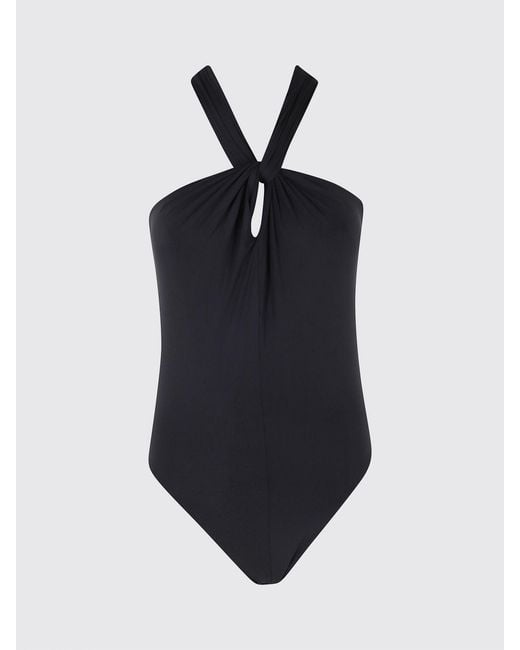 FEDERICA TOSI Blue Polyamide One Piece Swimsuit
