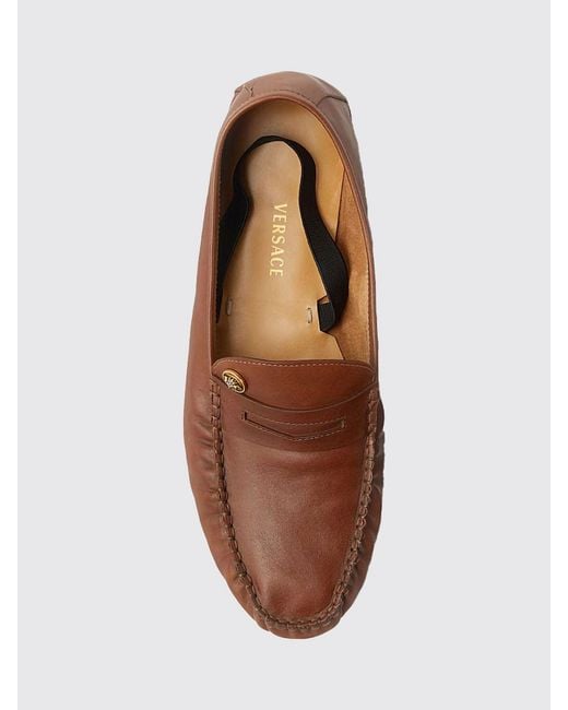 Versace Brown Shoes for men