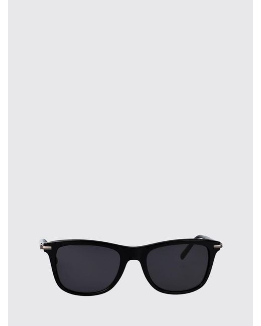 Ferragamo White Rectangular Frame Aviator Sunglasses for men