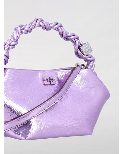 Sac Porté Main Femme Ganni en coloris Purple