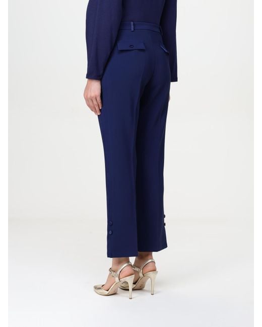 Elisabetta Franchi Blue Hose Damen