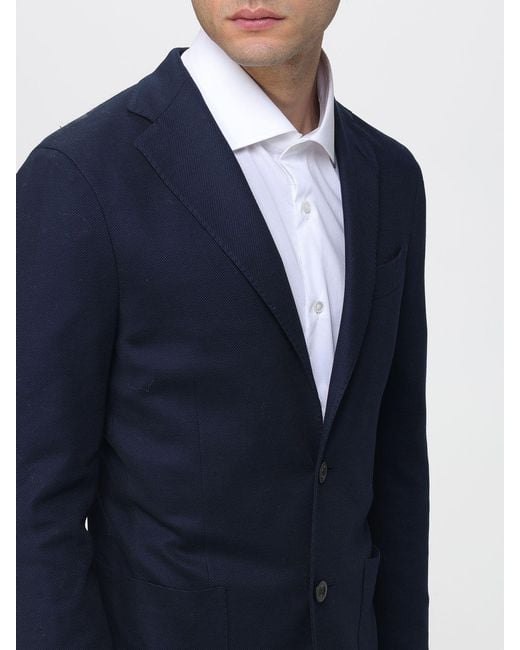 Boglioli Blue Blazer for men