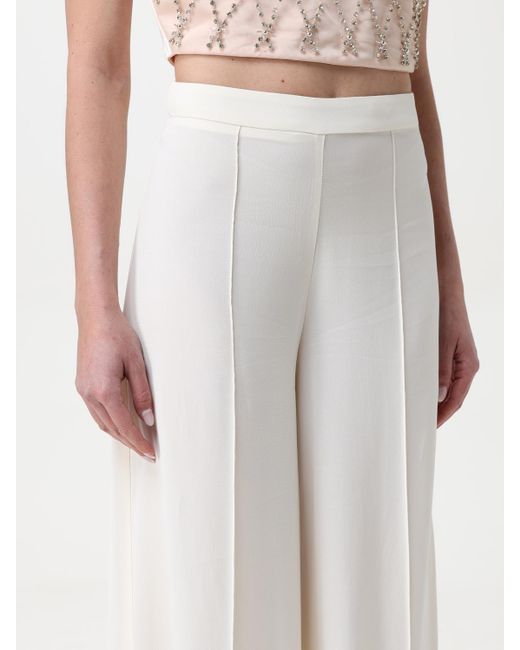 Pantalon Femme SIMONA CORSELLINI en coloris White