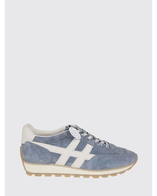 Hogan Blue 86Er Suede Sneakers for men