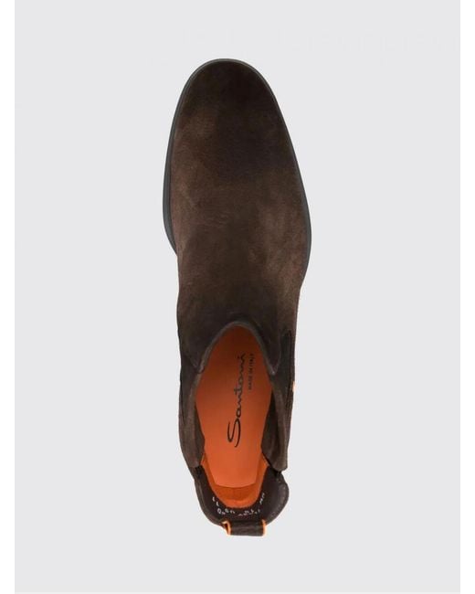 Santoni White Shoes for men