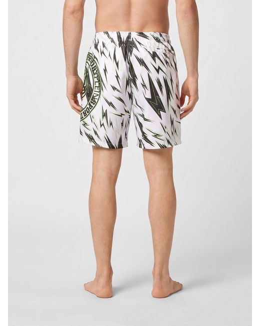 Philipp Plein White Shorts for men