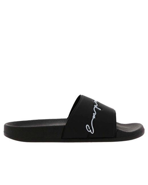 emporio armani sliders women's