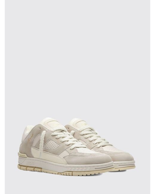 Axel Arigato White Area Lo Suede Sneakers for men