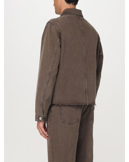 Our Legacy Brown Denim Jacket for men