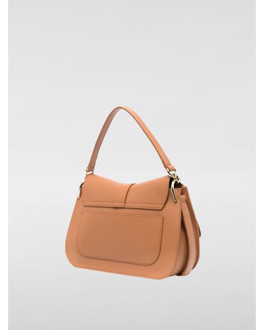 Furla Brown Schultertasche Damen