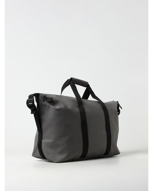 Rains Black Hilo Duffle Bag for men