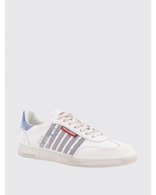 DSquared² Boxer Sneakers in White für Herren